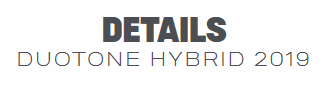 Duotone Hybrid, Kitejunkie, Hydrofoil, Foil, KItesurfing, Foilboard, Waveboard