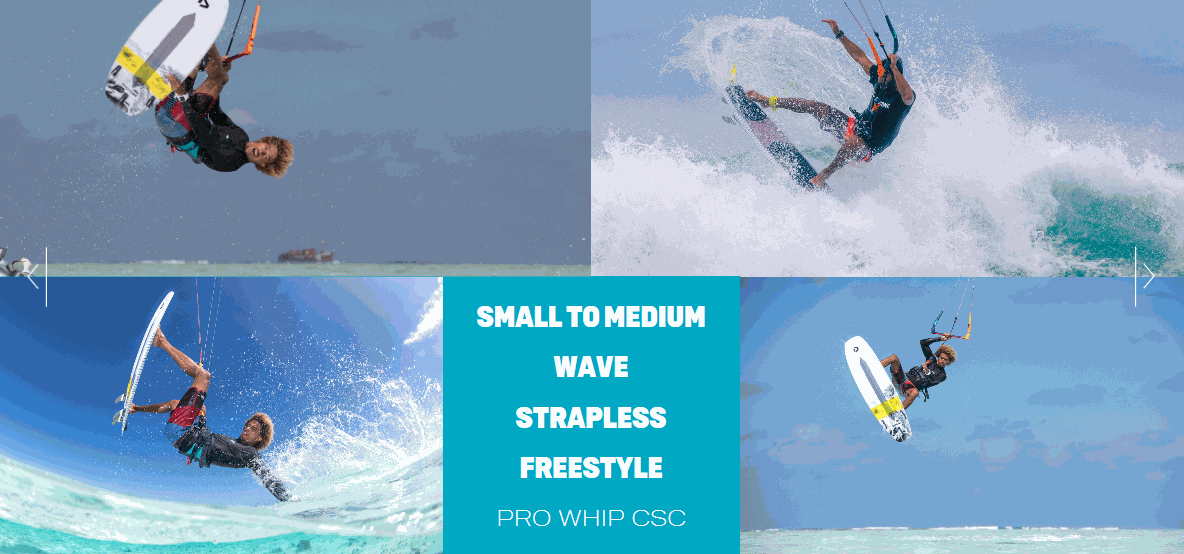 Duotone Pro Whip CSC 2018, directional, waveboard, small waves